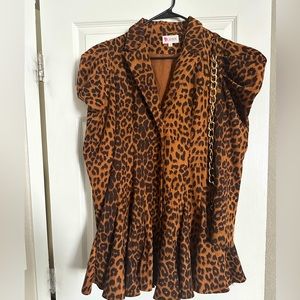 Leopard Jacket Dress